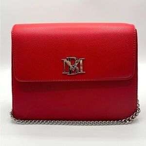 Red Chain Shoulder Bag